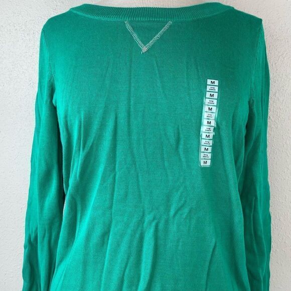 NWT PBX Basics Womens Green Sweater Size M - Picture 2 of 6